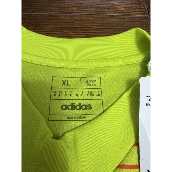 NWT Adidas Trio 24 Pro Goalkeeper Jersey IK4906 Men's Size XL Yellow Slim Fit - Picture 3 of 4